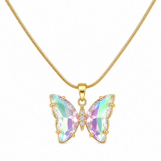 Collar de Mariposa Aurora