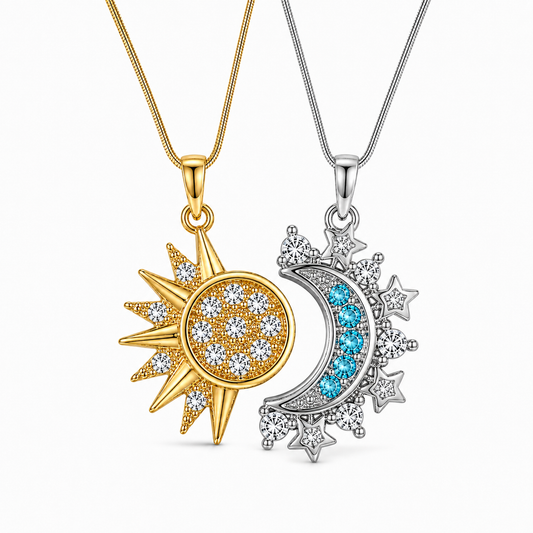 Collar Sol y Luna Eclipse